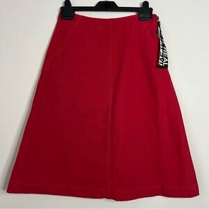 Izzue Denim A-Line Skirt